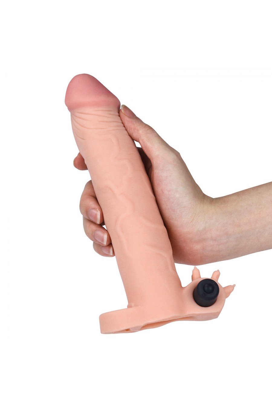Funda para pene vibradora X-Tender +6,5cm
