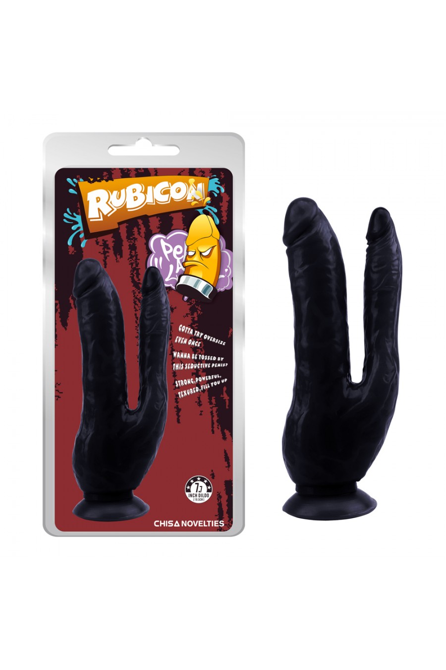 Dildo doble penetracion Rubicon - 7.7"