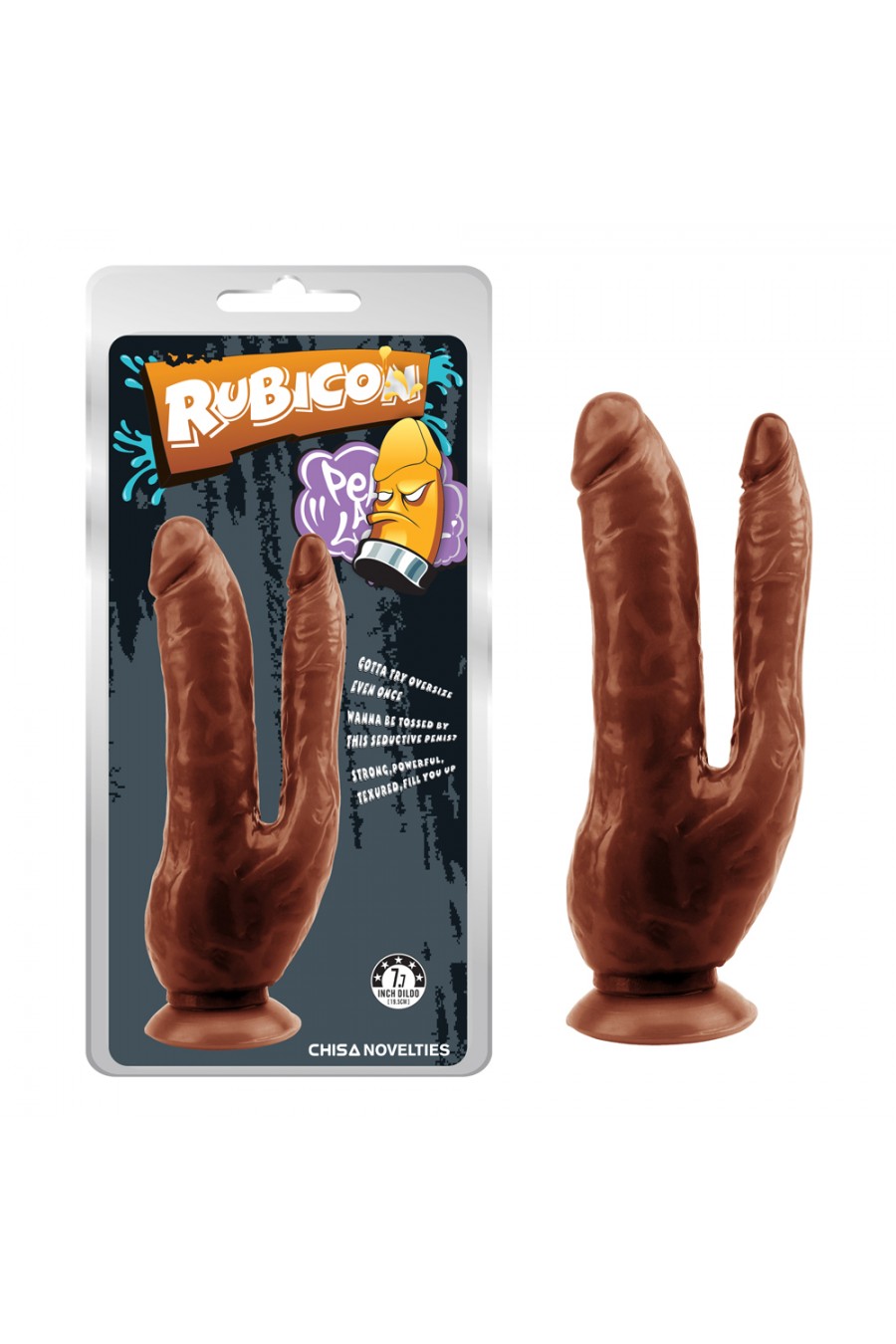 Dildo doble penetracion Rubicon - 7.7"