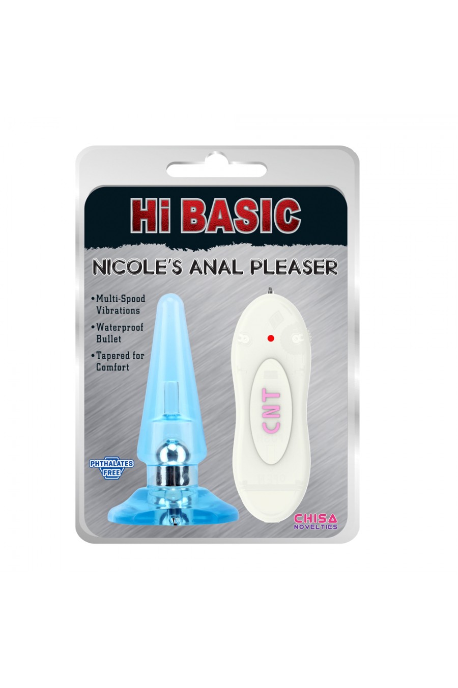 Plug anal vibrador Emil HiBasic CHISA