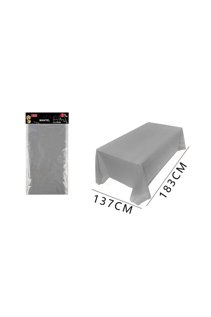 Mantel Plastico 137 x 183 cms Colores