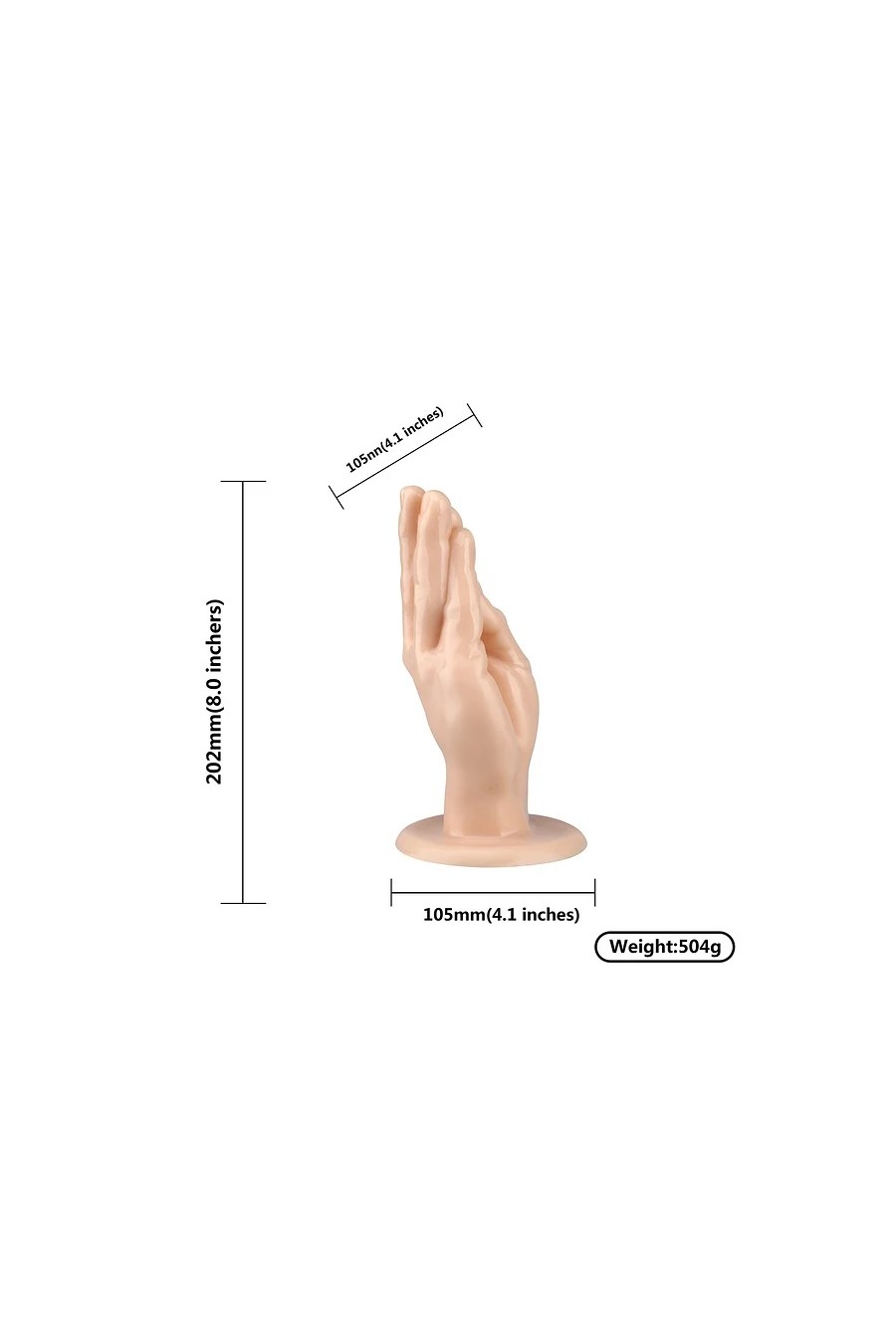 Dildo realístico Mano Fisting