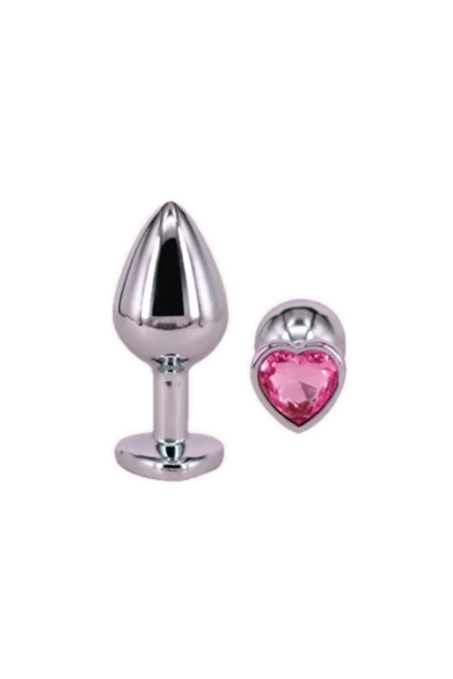 Plug Anal Joya Acero Corazón - Talla L
