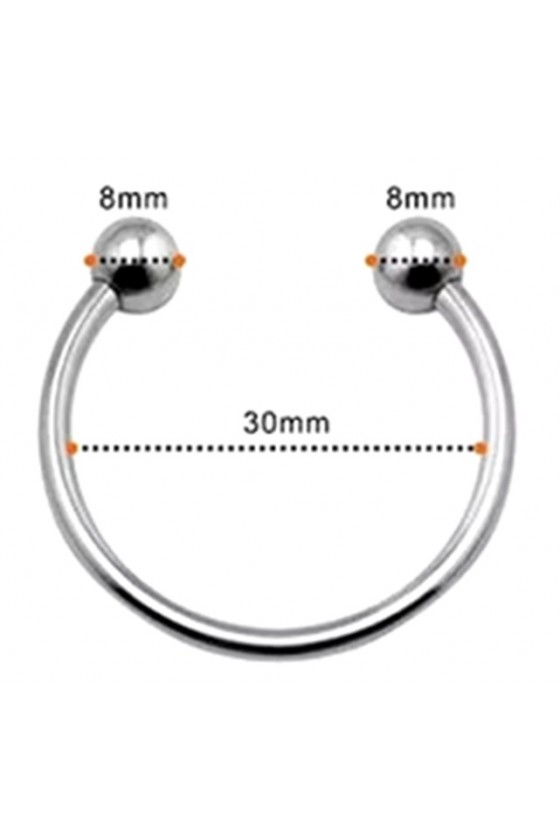 Anillo Metalico para Glande pene