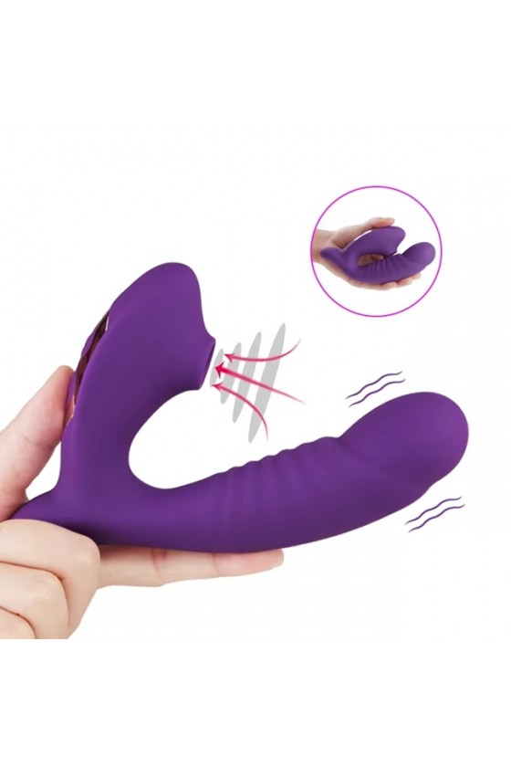 Vibrador Succionador Dual-Stimulation