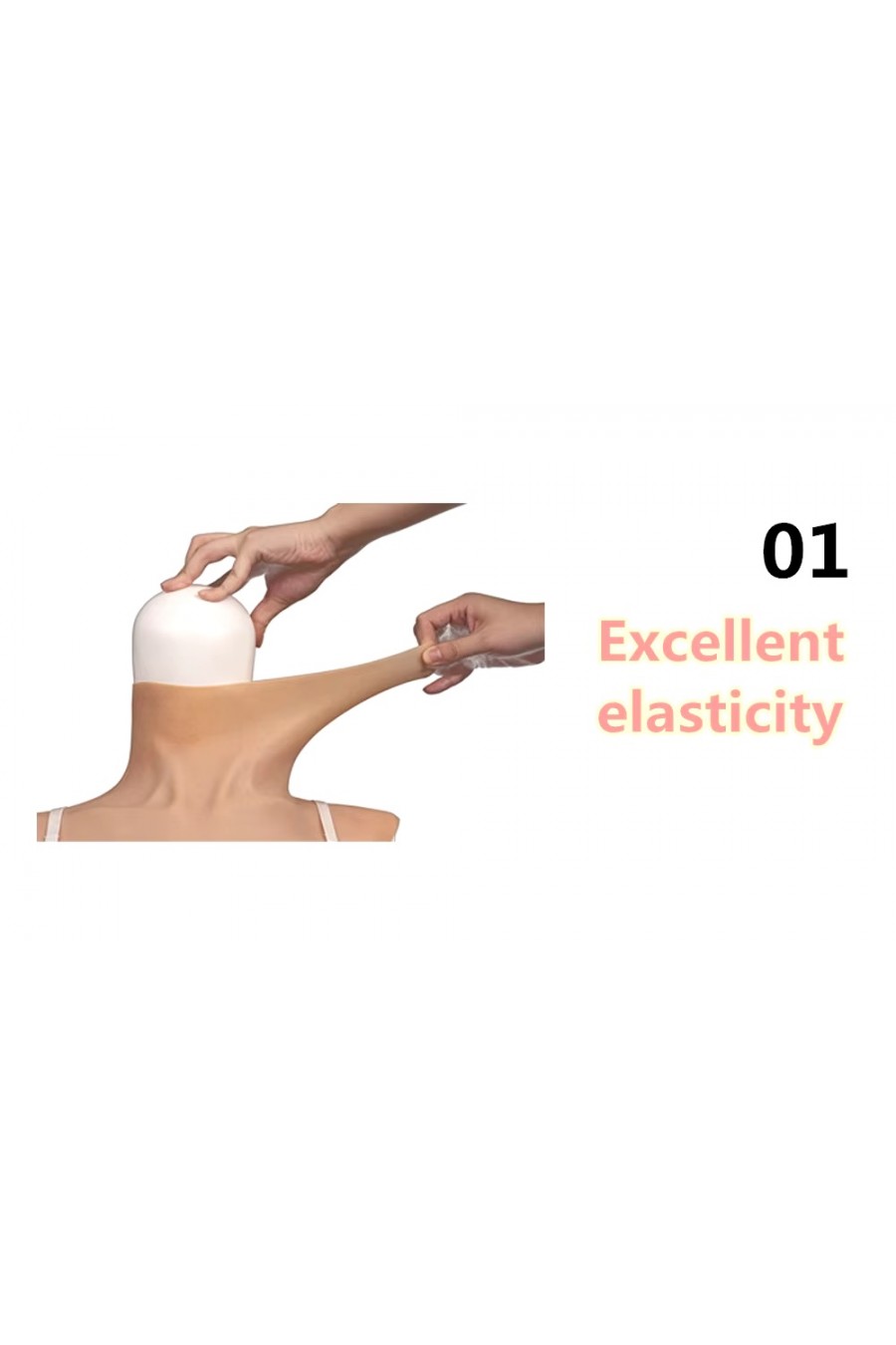 Protesis torso con Senos de Silicona
