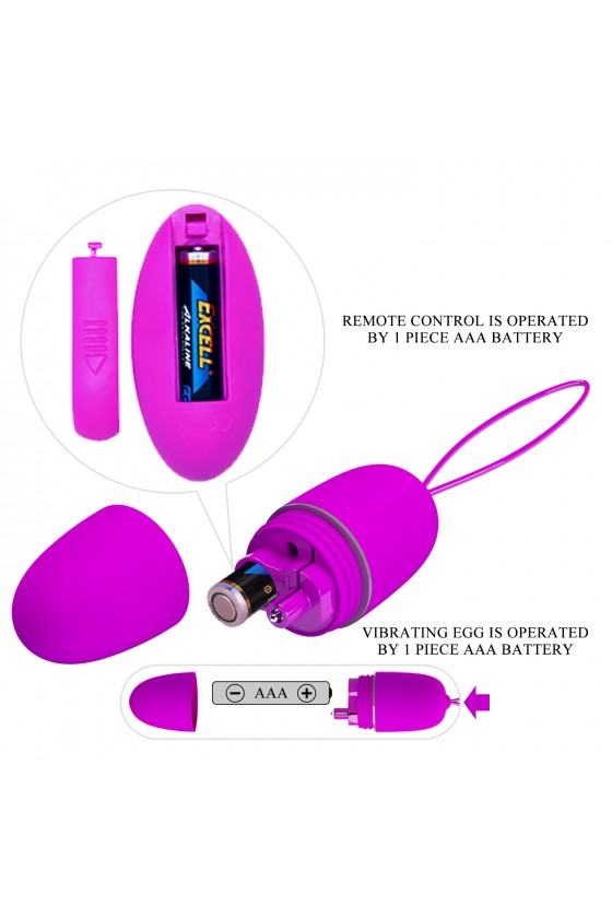 Vibrador Control Remoto Selkie Prettylove 12 Funciones