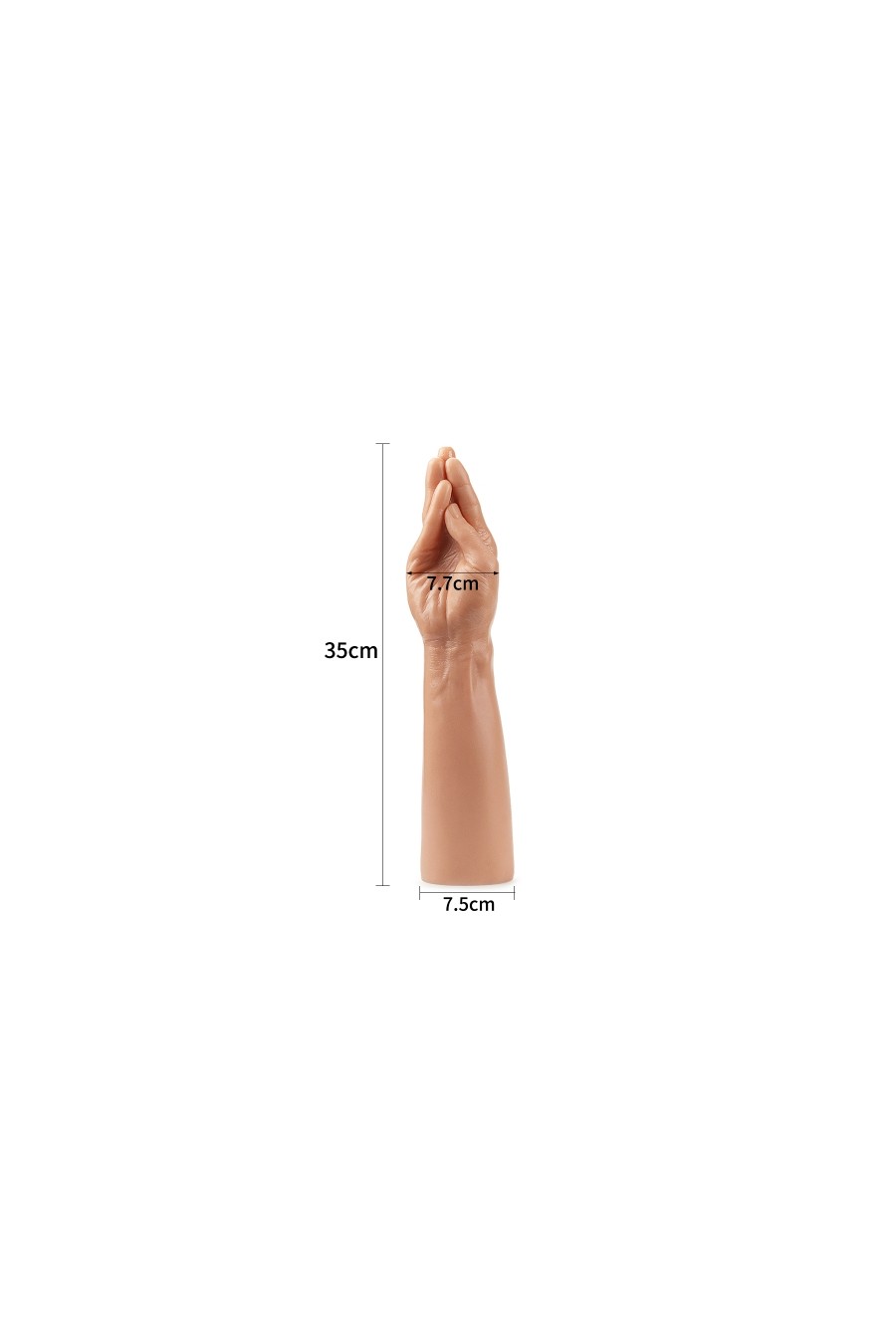 Mano Consolador fisting Lovetoy 35 CMS