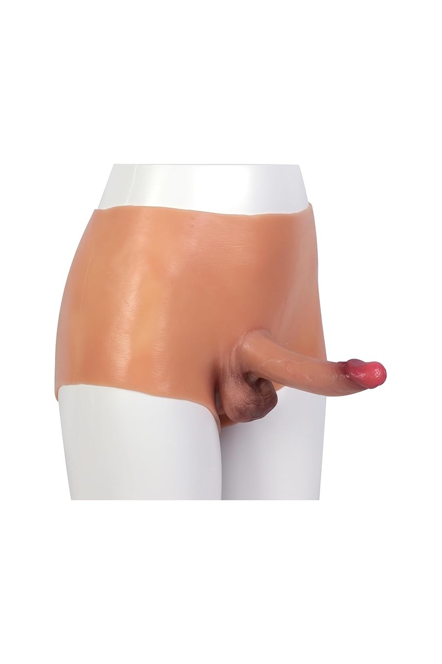 Bragas Doble Piel Unisex con Dildo Protesis Pene