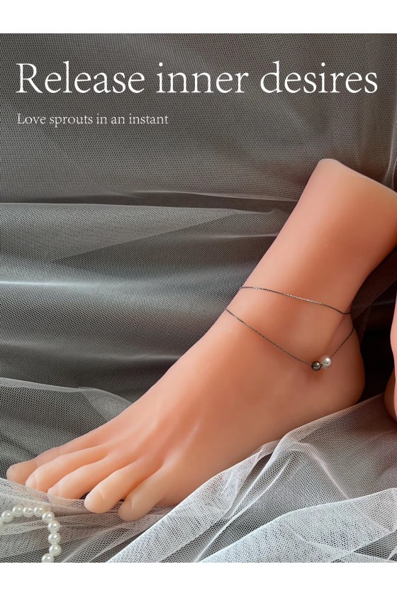 Masturbador Pie con Vagina silicona