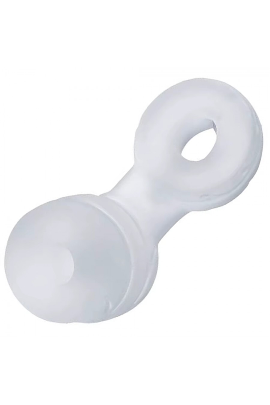Anillo Bdsm Escroto Silicona Transparente