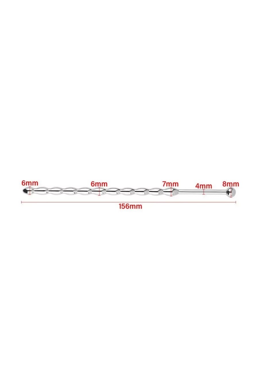 Dilatador Uretral Metalico 15 cms