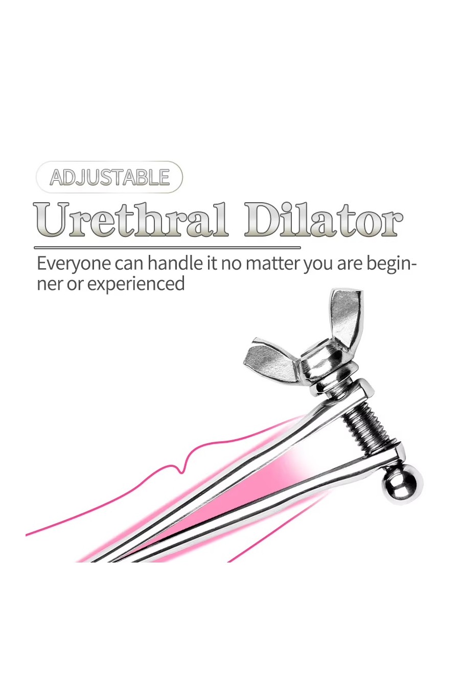 Dilatador Uretral Ajustable Ojo de Caballo