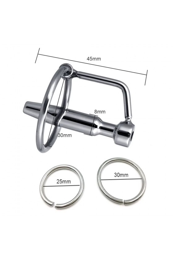 Dilatador Uretral Metalico 2 argollas