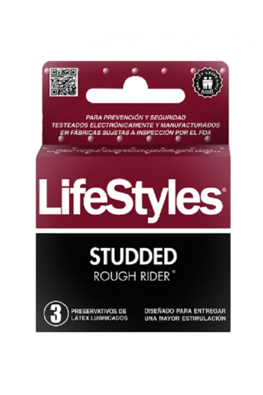Condones Lifestyles Studded - 3 Unidades