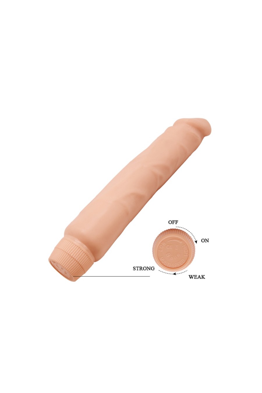 Vibrador Barbara - Jack 26 cms