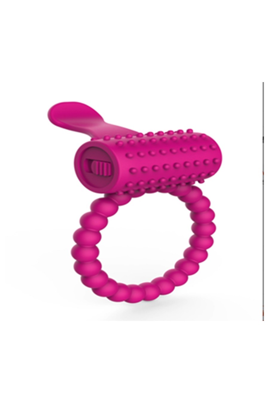 Anillo Vibrador con estimulador de Silicona