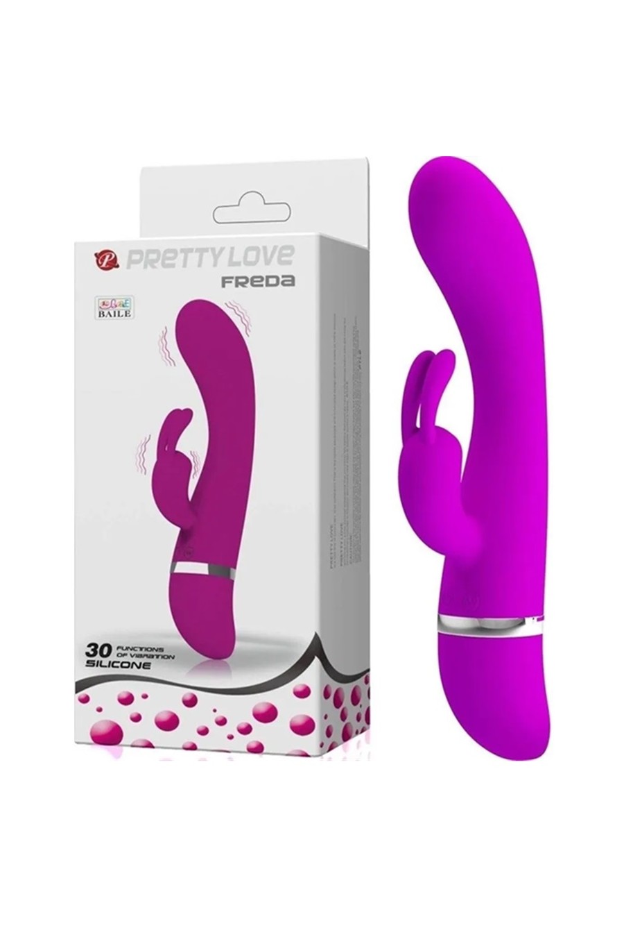 Vibrador 30 funciones PrettyLove - Freda