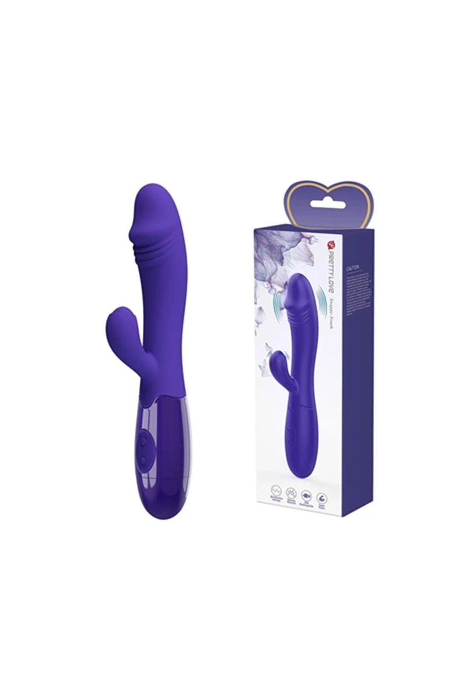 Vibrador Recargable Snappy Morado