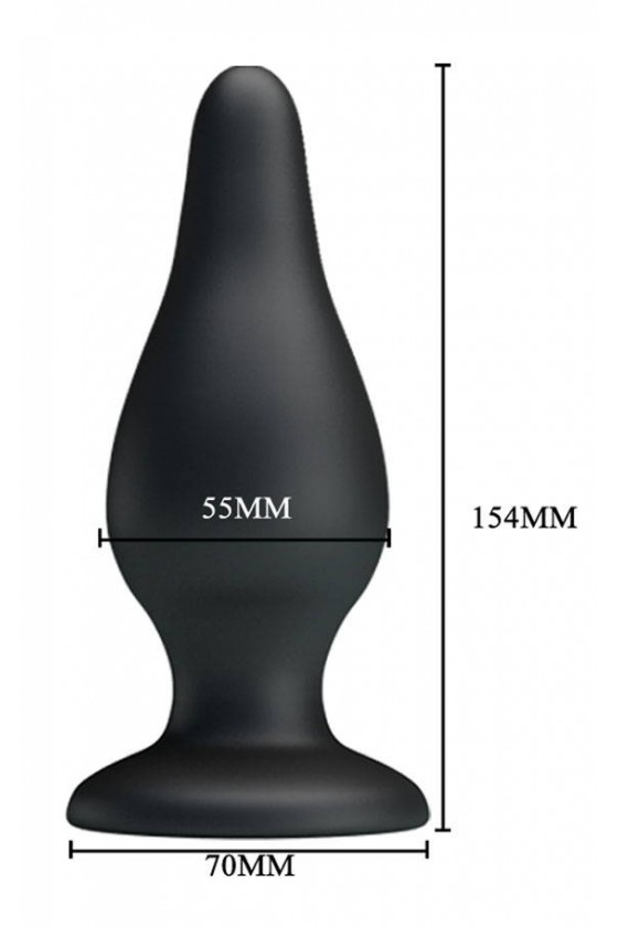 Plug Anal XL Sturdy Silicone Butt Plug