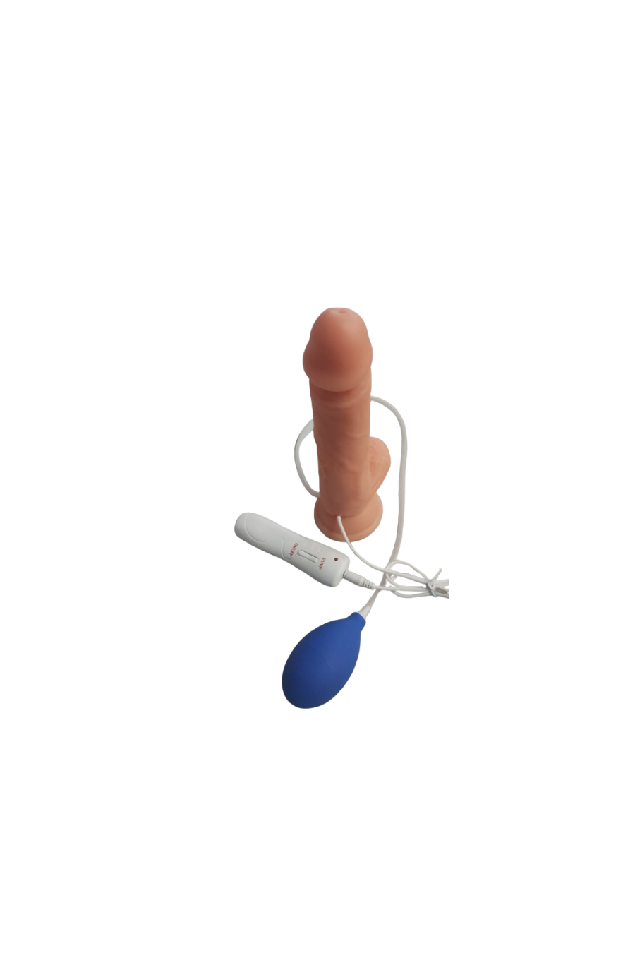 Consolador Eyaculador con Vibrador  21 cms Realistic water Spray