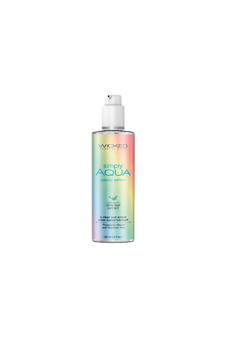 Lubricante Simply Aqua Edición Limitada Pride 120 ml.