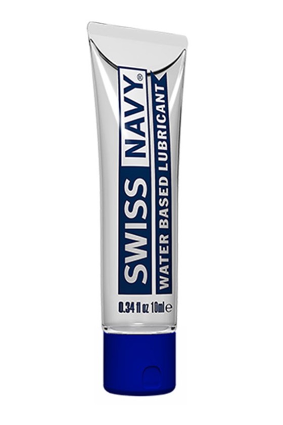 Lubricante base agua Swiss Navy 10 ml.