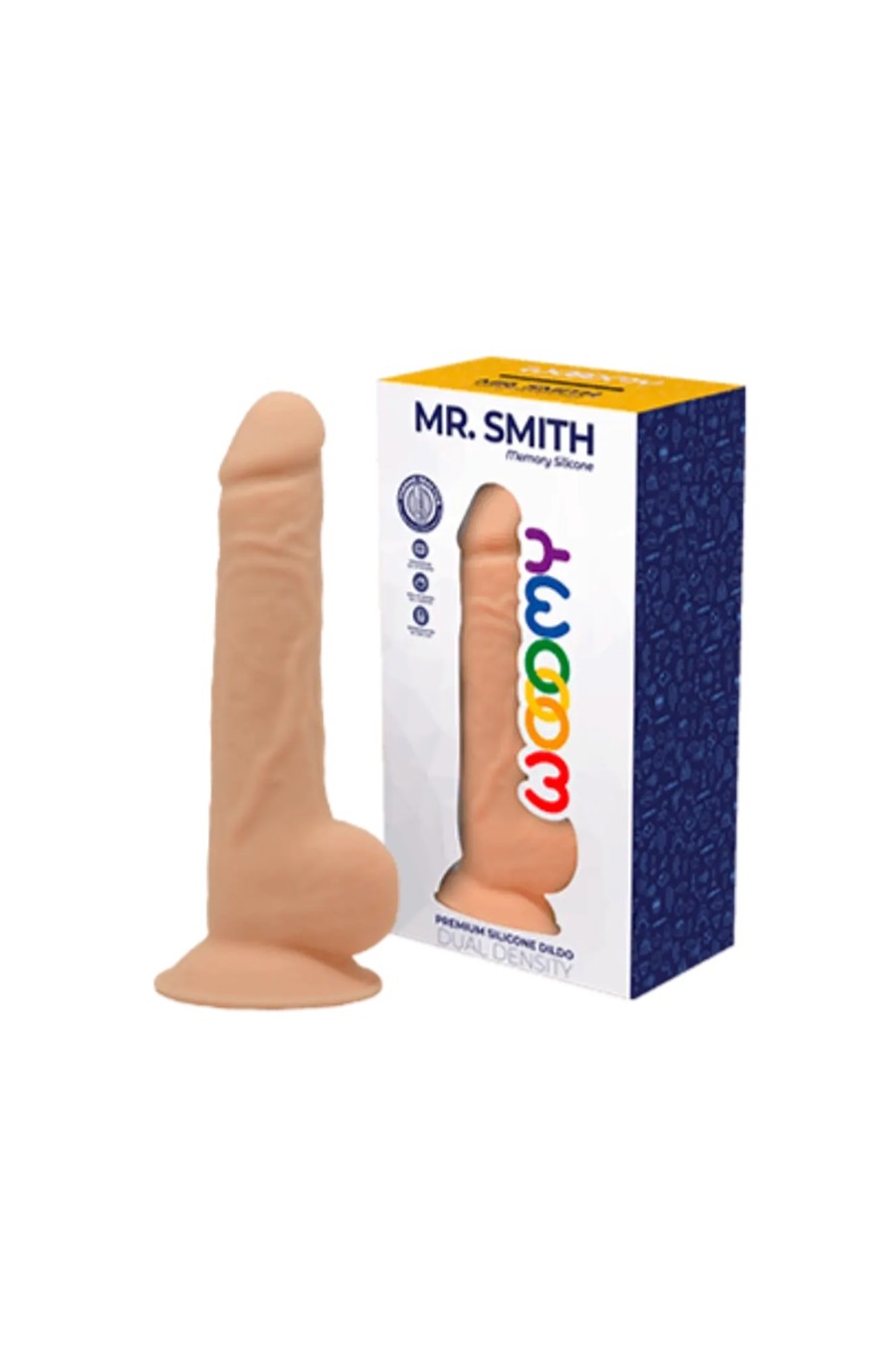 Dildo Doble Densidad Wooomy Mr Smith