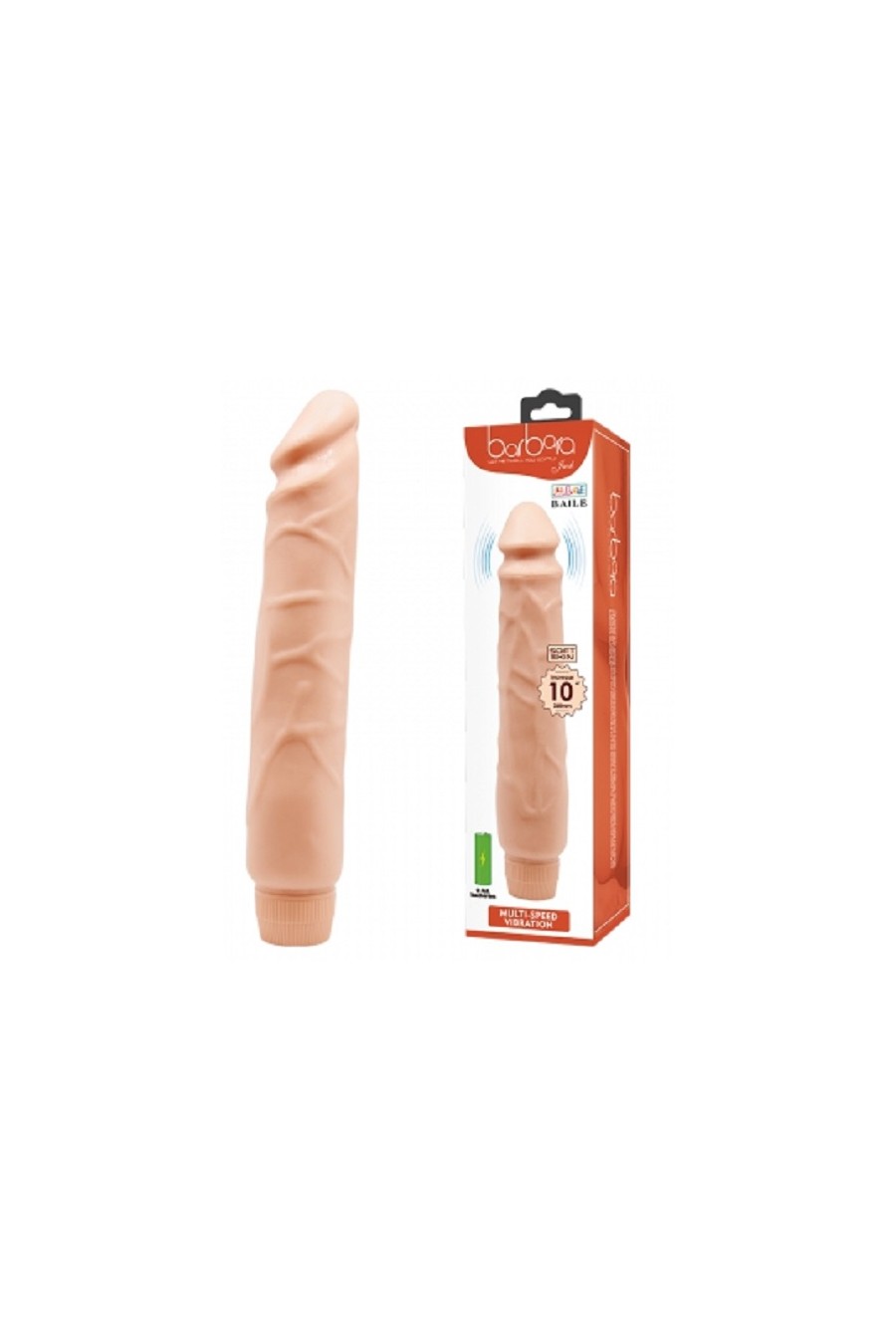 Vibrador Barbara - Jack 26 cms