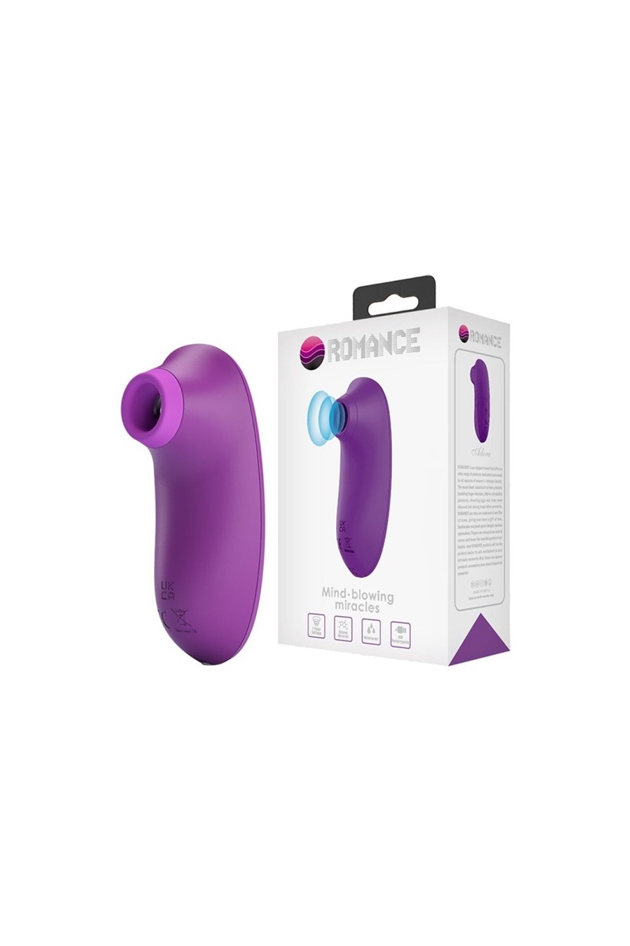 Succionador Recargable Romance - Adora