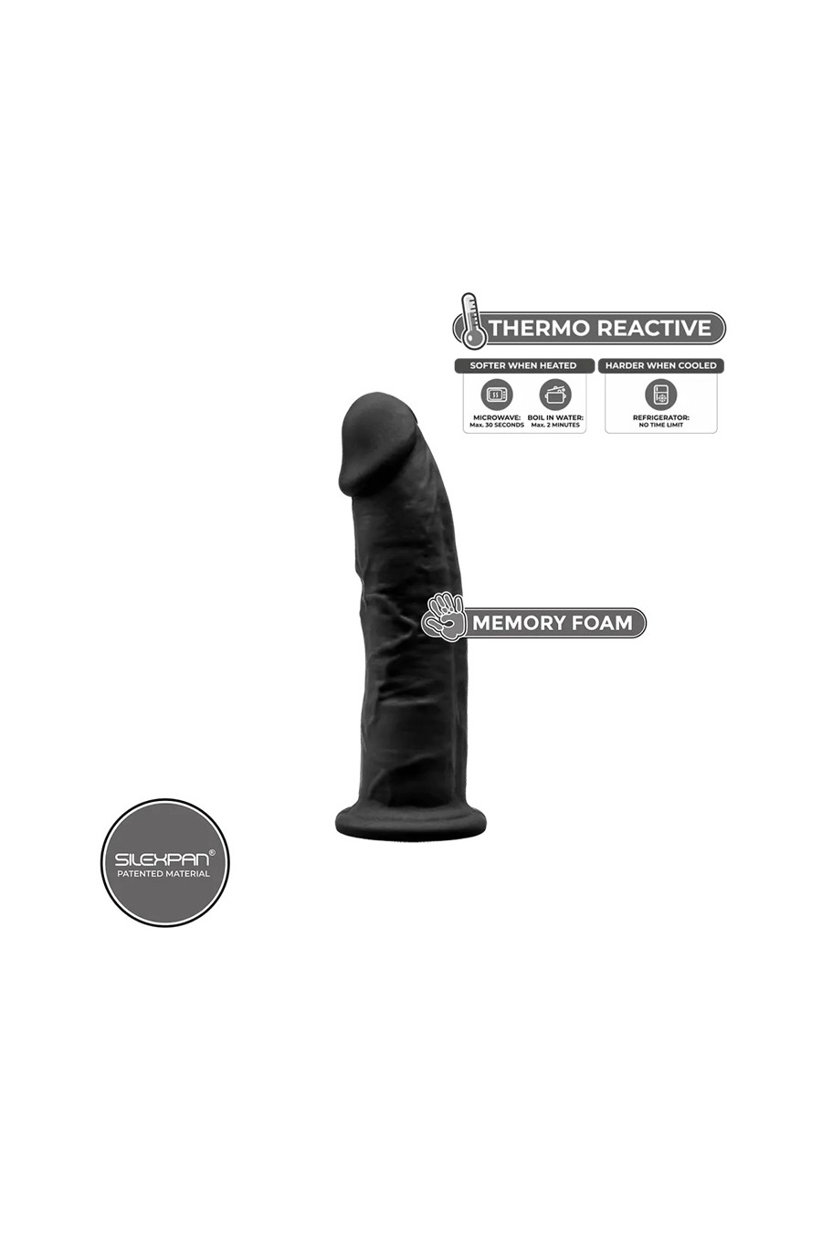 Consolador Realista Silexd Silicona Premium 15,4 cms Mulato dual density