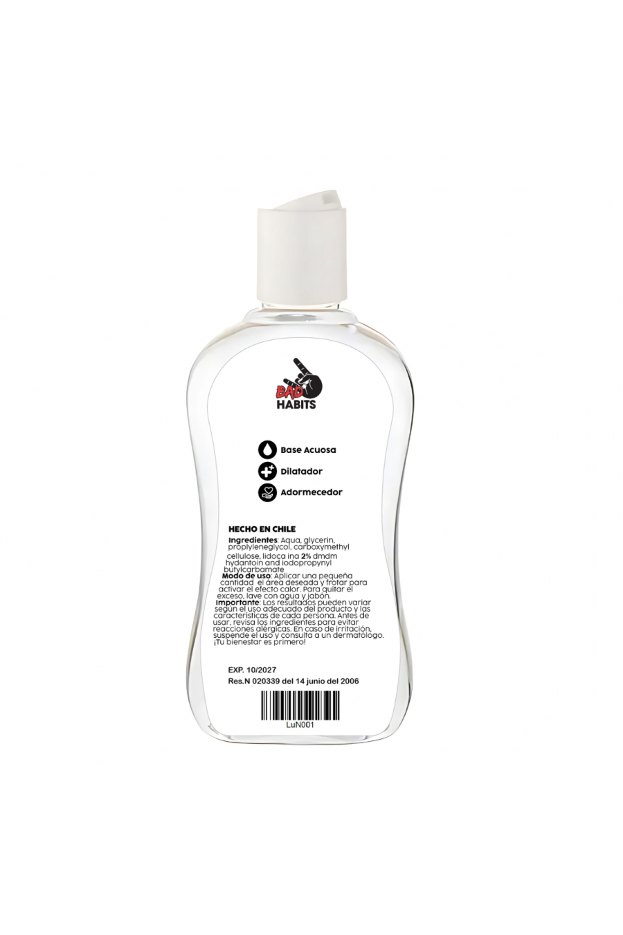 Lubricante anal adormecedor y dilatador DeepLube 100ml BadHabits