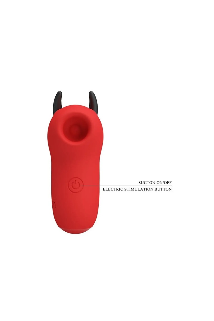 Vibrador de Dedo con Succión y Electroestimulación