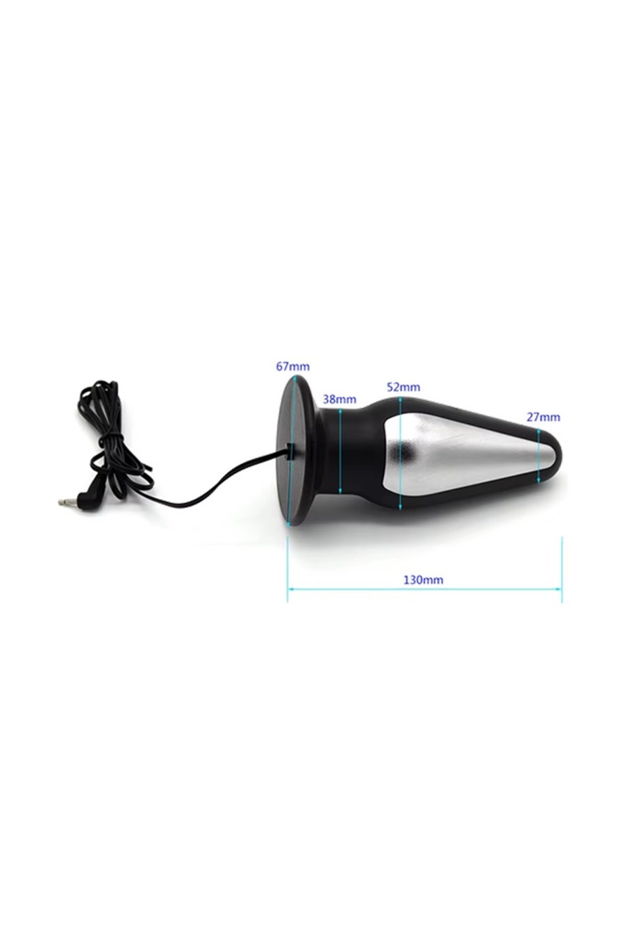 Plug anal electro shock Dilatador Anal L