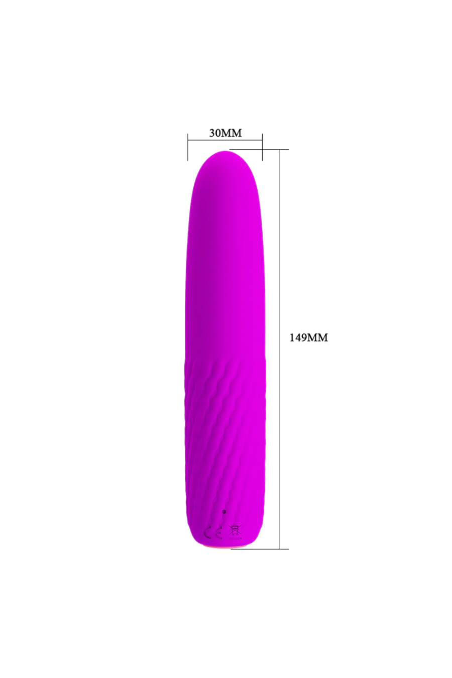 Vibrador Consolador Percutor Recargable Pretty Love - Wonder Archibald