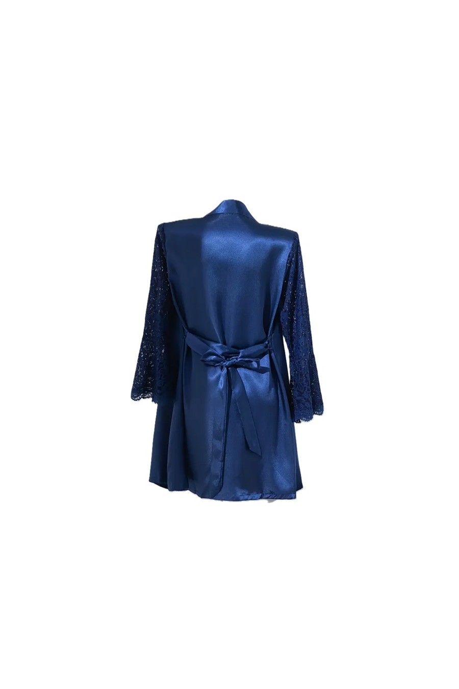 Bata de Satin Azul Princess