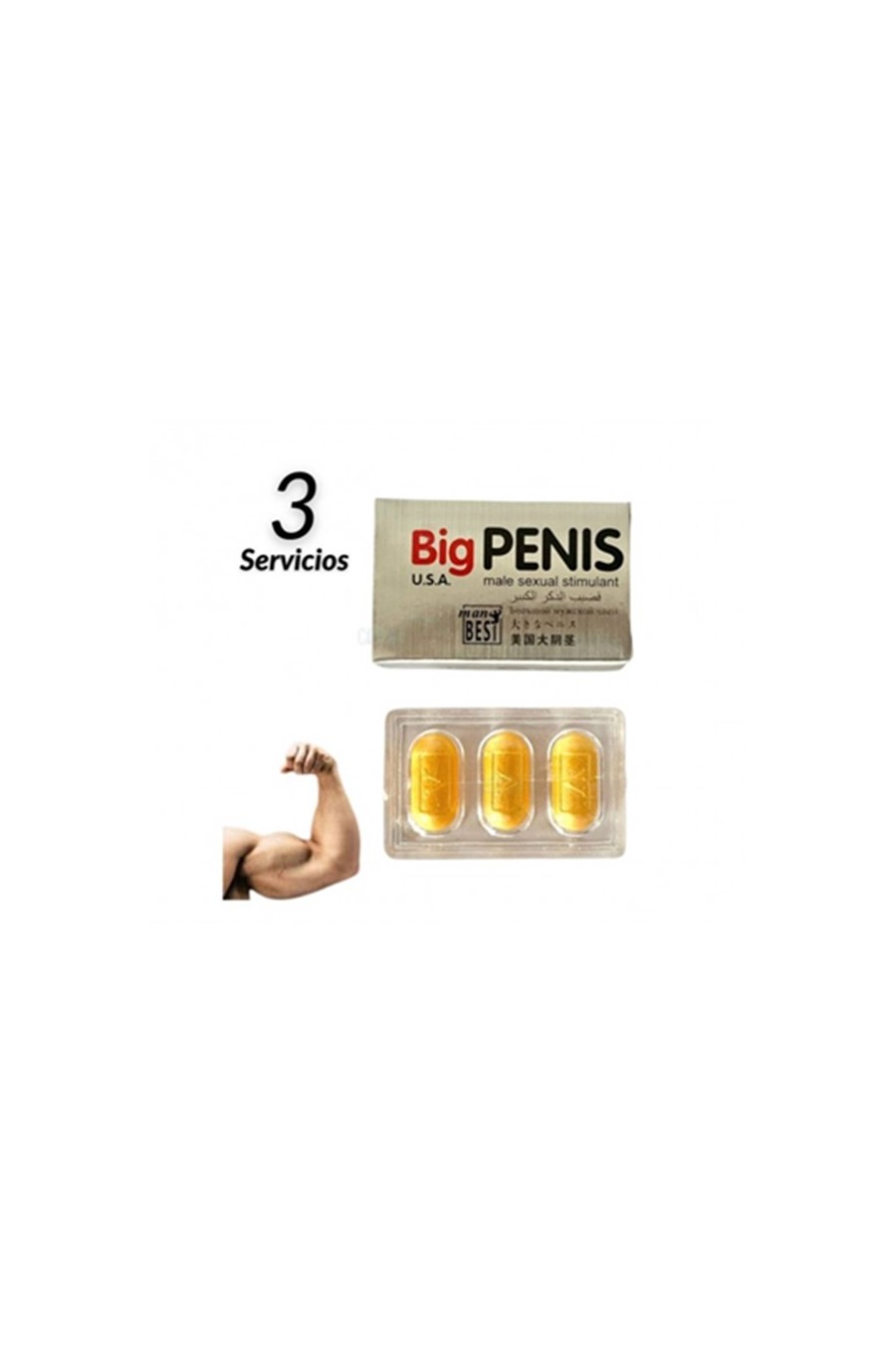 Big Penis Capsulas Ereccion