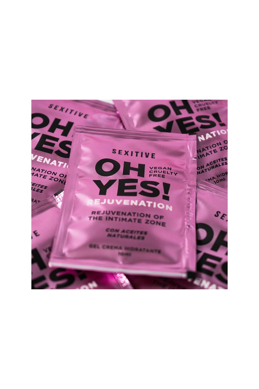 Gel rejuvenecedor y lubricante Oh Yes!, sachet