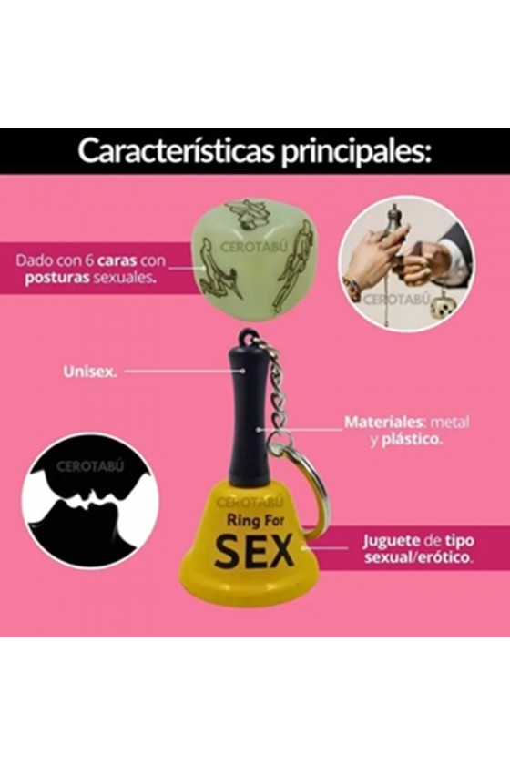 Campana Llavero Ring For Sex mas Dado