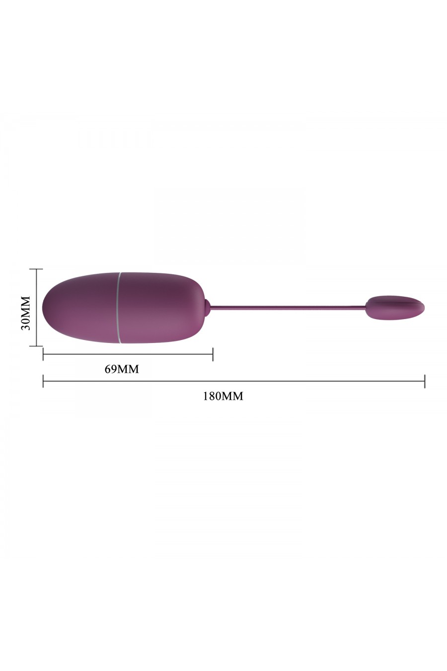 Huevo Vibrador Pretty Love - NYMPH con App