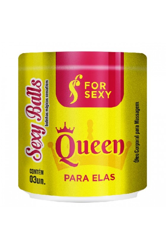 SEXY BALLS QUEEN VIBRADOR (3 UNIDADES)