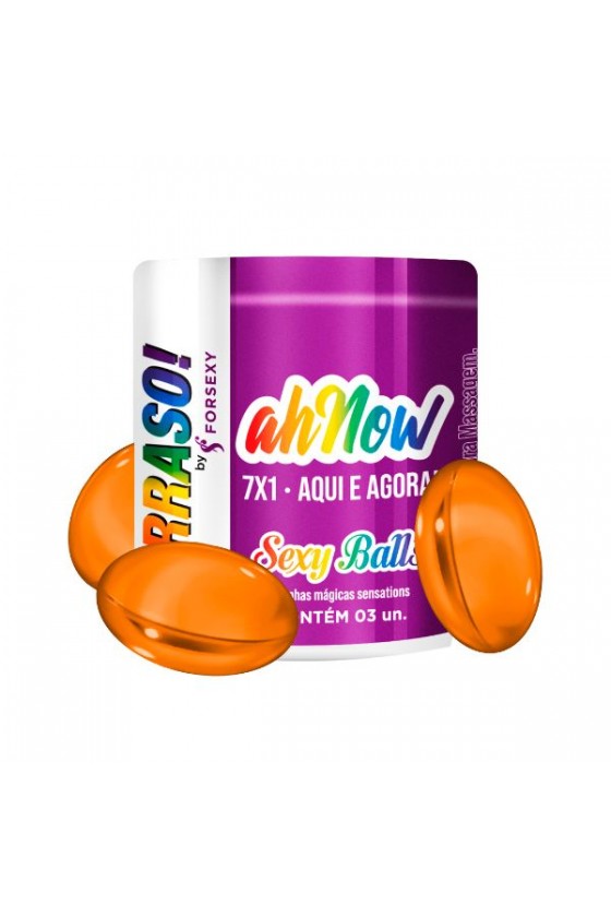 SEXY BALLS ARRASO! AH NOW ANAL 7X1 (3 UNIDADES) 7 EN 1