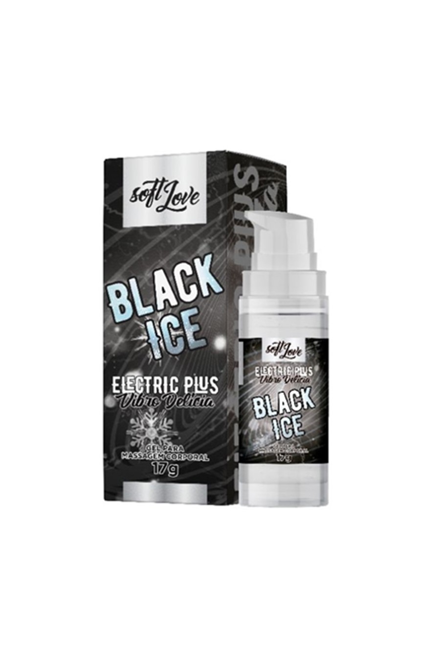 ELECTRIC PLUS VIBRO DELICIA BLACK ICE 17 GRS.
