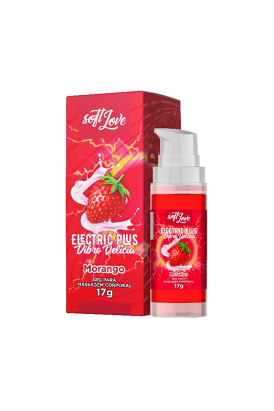 ELECTRIC PLUS VIBRO DELICIA FRUTILLA 17 GRS.