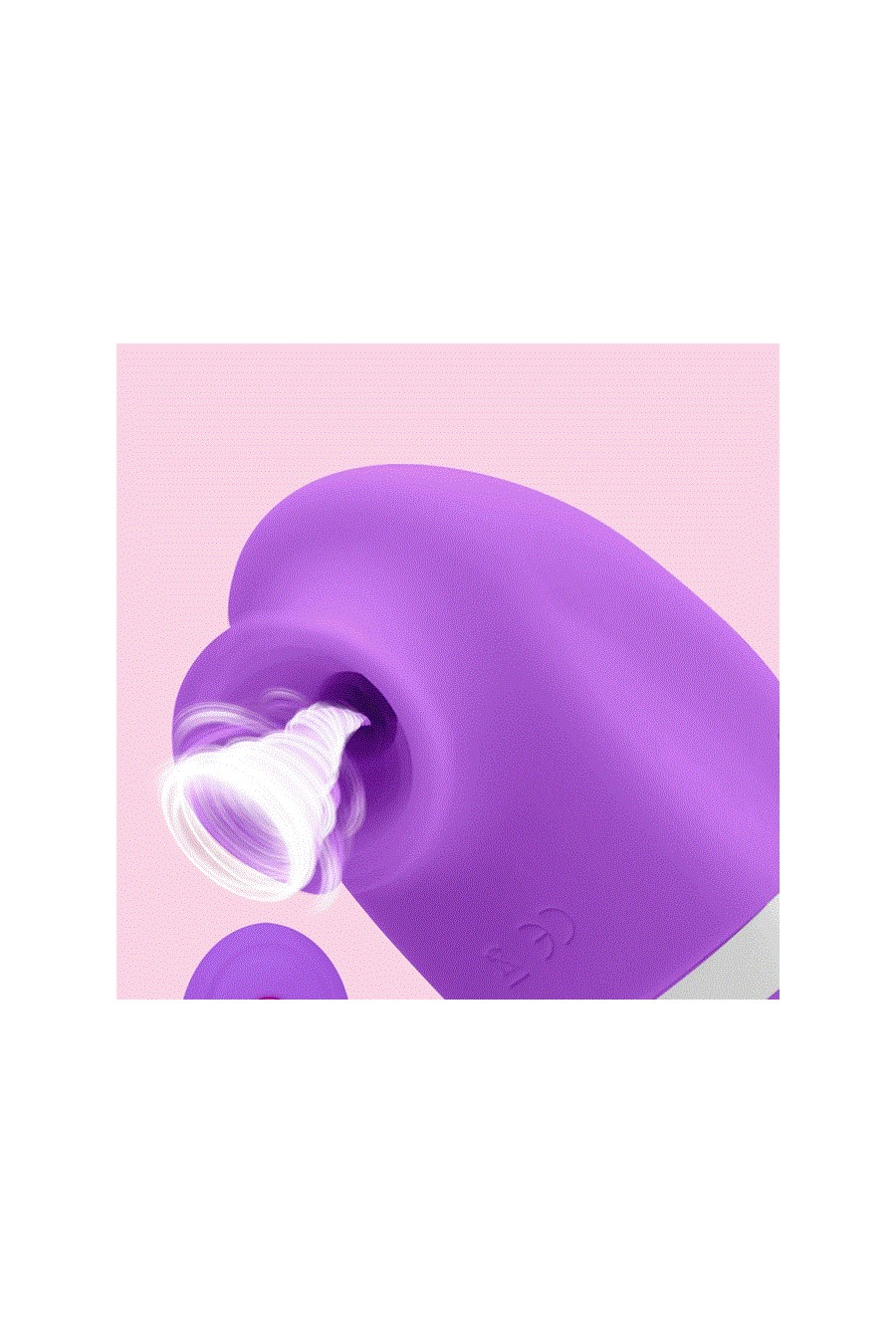 Succionador lamedor de Clitoris 2 en 1 Recargable