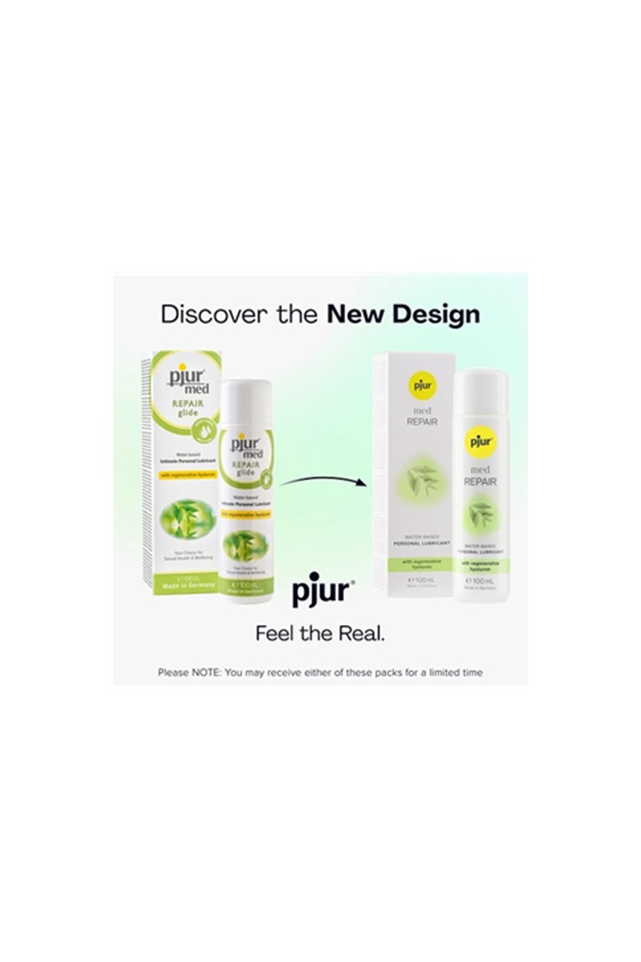 Lubricante Pjur med REPAIR - 100ml