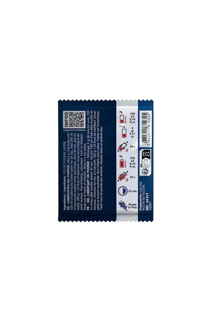 Lubricante Polvo Fisting Rinde 500Ml FUCK & FIST FF POWDER 6g