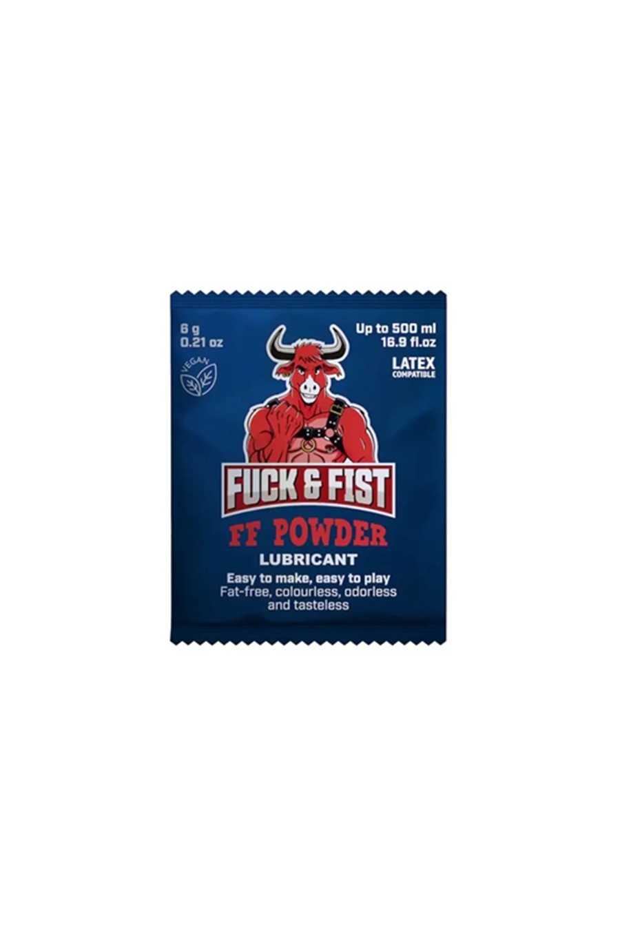 Lubricante Polvo Fisting Rinde 500Ml FUCK & FIST FF POWDER 6g