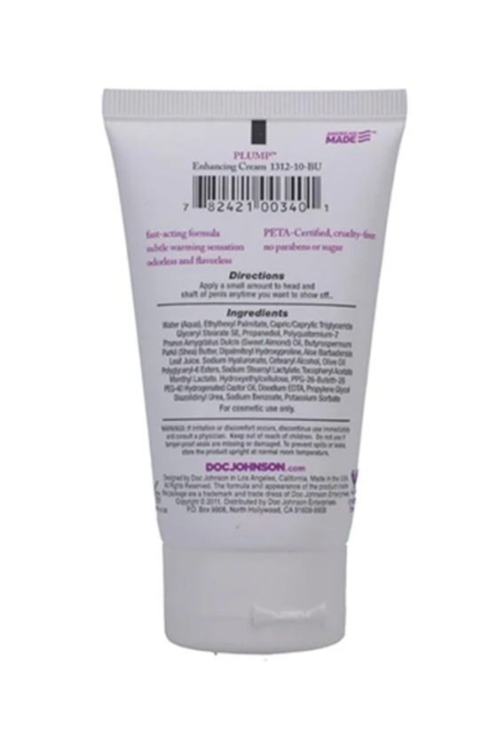 Crema Potenciadora Para Pene Gruesa y Grande - Plump 56 gr. Agrandador Crema Potenciadora Para Pene Gruesa y Grande - Plump 56 gr. Agrandador