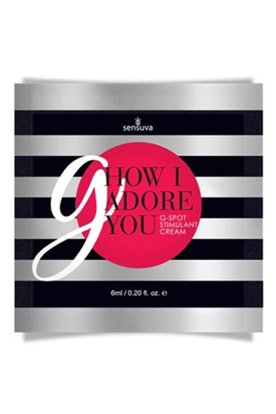 Gel Estimulante para el Punto "G" (Sachet) sensuva EEUU